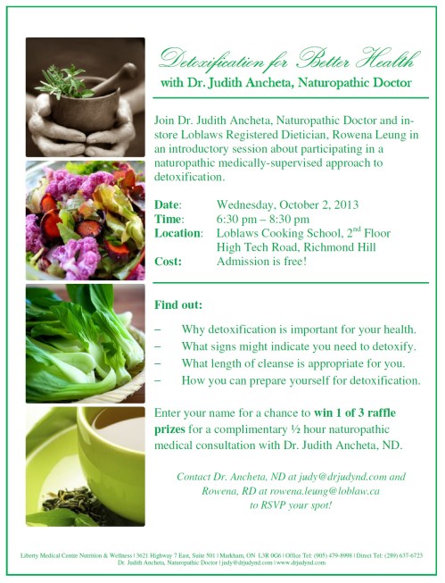 Detoxification for Better Health_October 2013